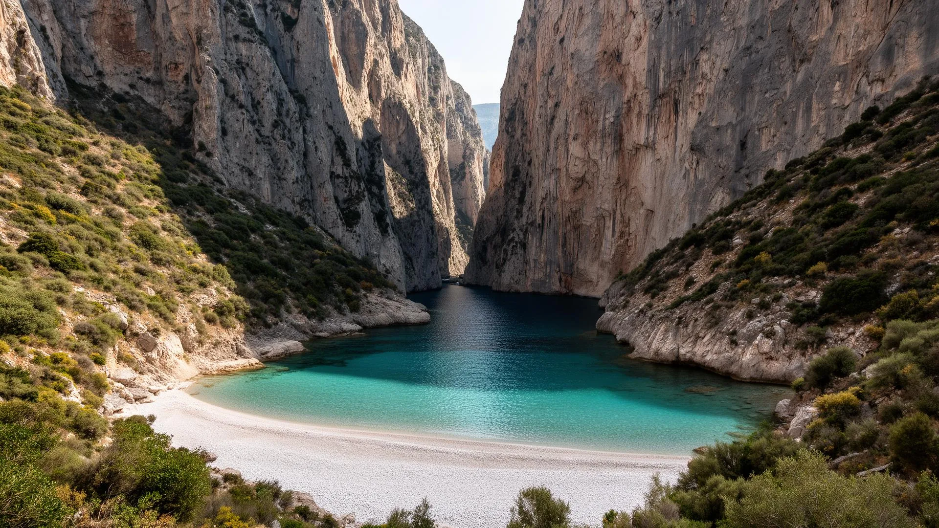 Gjipe Beach an der Albanischen Riviera